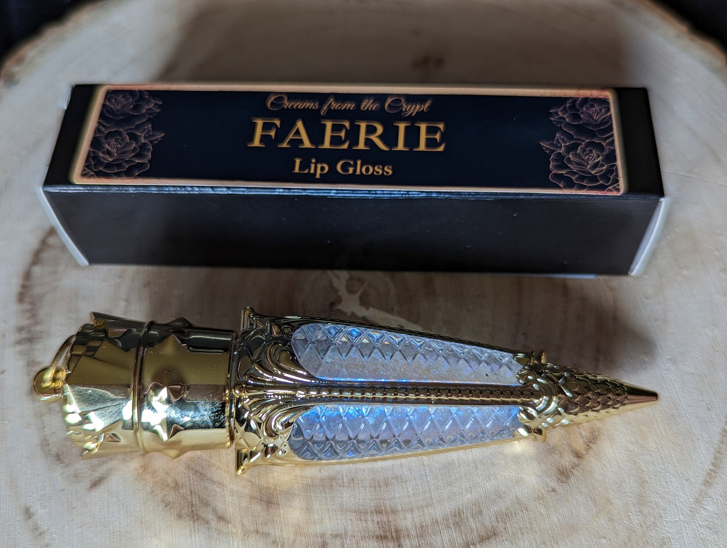 FAERIE - Blue iridescent lip gloss