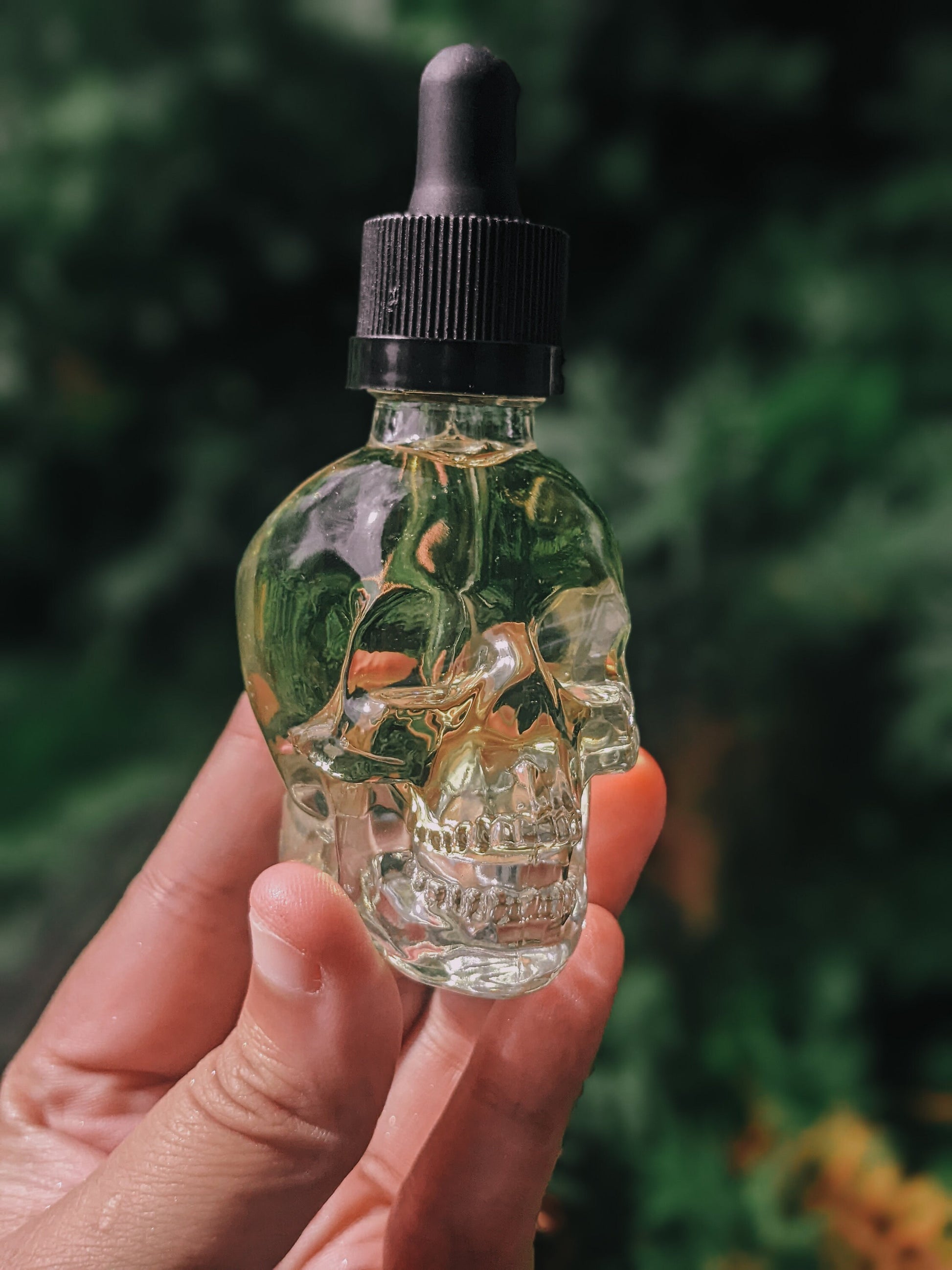 Scented Skull body + hair oil - 1oz – Creams from the Crypt