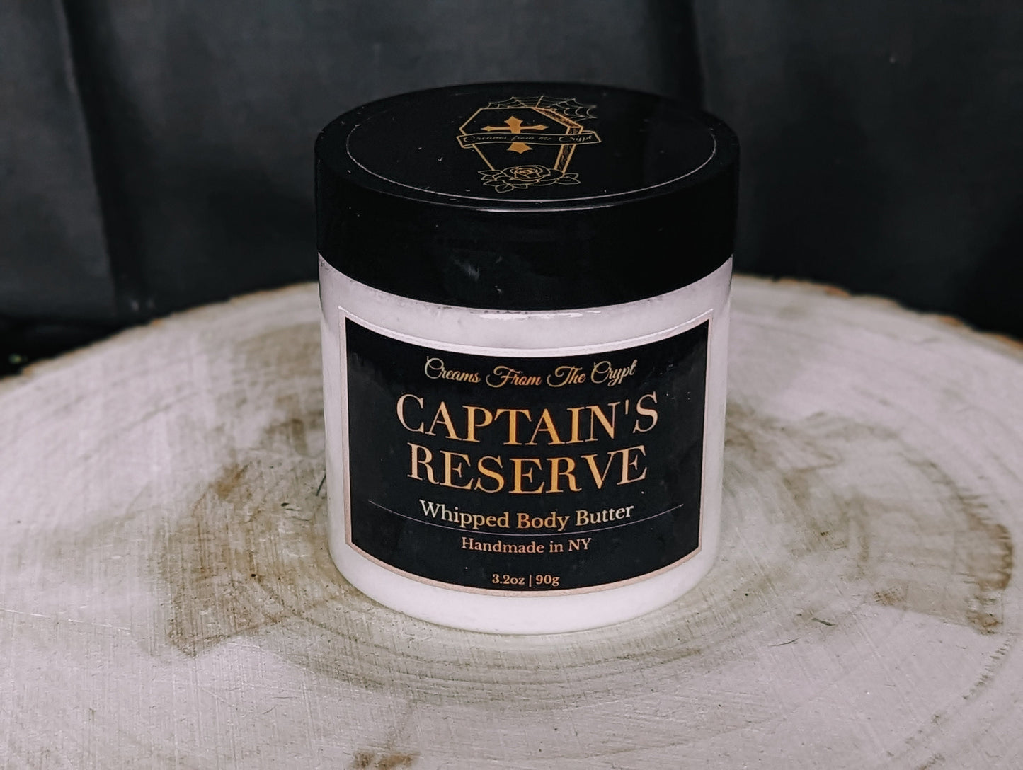 CAPTAIN'S RESERVE - Tropical rum scented vegan whipped body butter, Shea, mango butter, moisturizer, unisex skincare, summer fragrance, gift